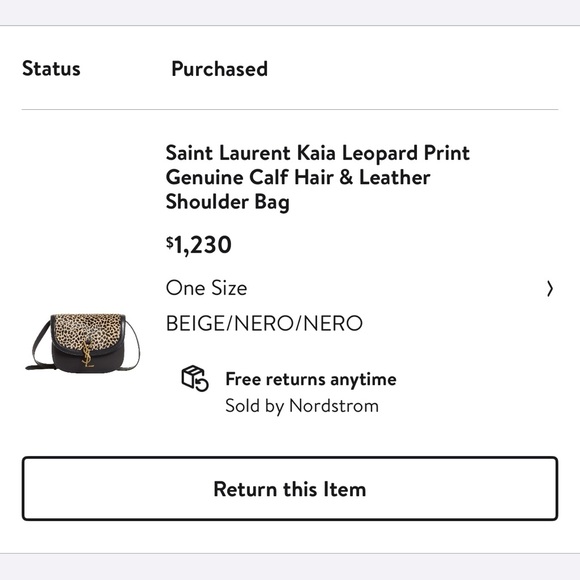 Pre-owned ๐ Saint Laurent Shoulder Bag- Good condition - Picture 1 of 6